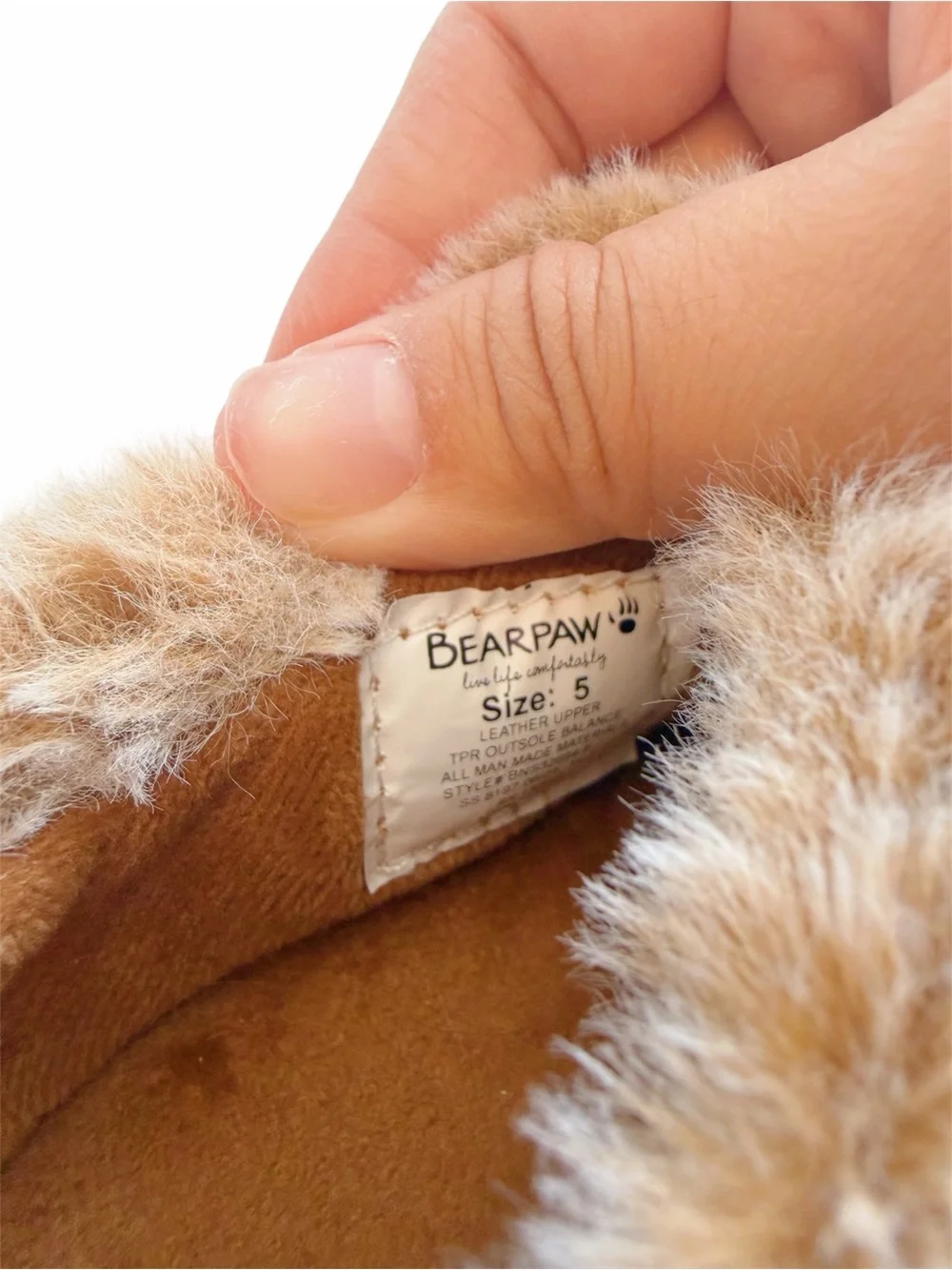 BearPaw Chestnut Brown Faux Fur Lined Slipper
